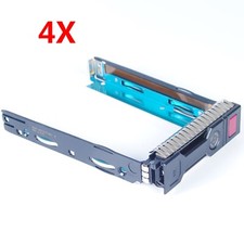 4X 2.5" SFF HDD Tray Caddy 651699 for HP G8 Gen8 651687-001 DL180 DL380 G8 G9