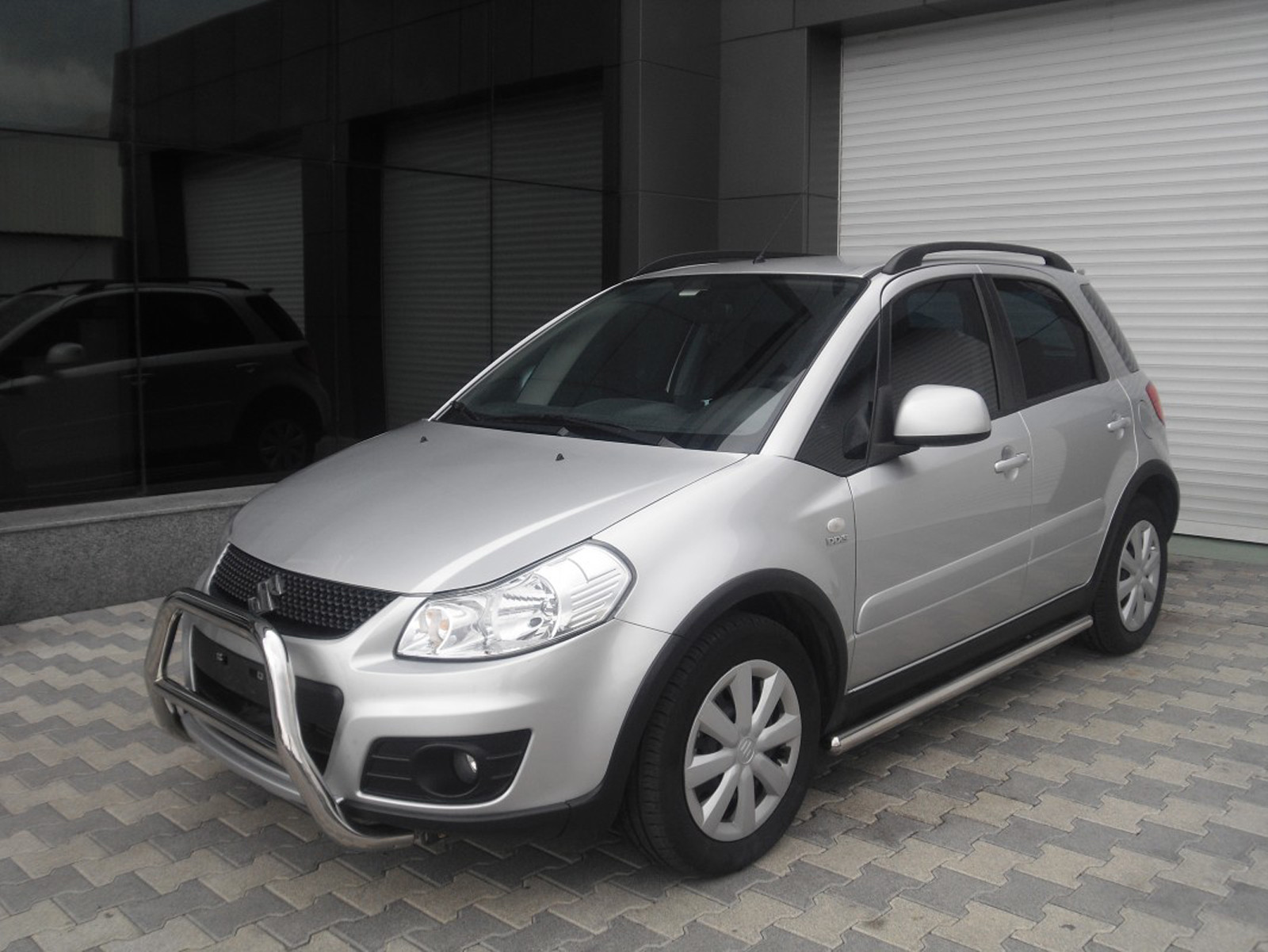 SUZUKI SX4 CHROME NUDGE A-BAR, STAINLESS STEEL BULL BAR 2010 ONWARDS W K