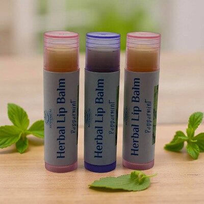 Marshmallow Root Lip Balm (Set of 3)