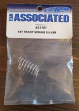 Associated 21197 Front Silver Shock Springs RC18
