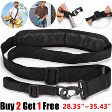 Adjustable Trimmer Shoulder Strap Harness Weed Eater Grass Edger Lawn Black Belt