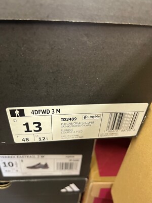 Adidas 4DFWD 3 RUNNING SHOES PUTTY GREY ID3489 NEW IN BOX Men's | eBay