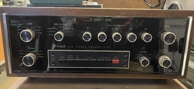 Vintage McIntosh C32 Stereo Preamplifier - WORKS - Mint Condition