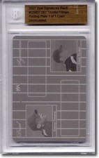 Carlos Triunfel * Chris Tillman Rookie Printing Press Plate BGS 1/1