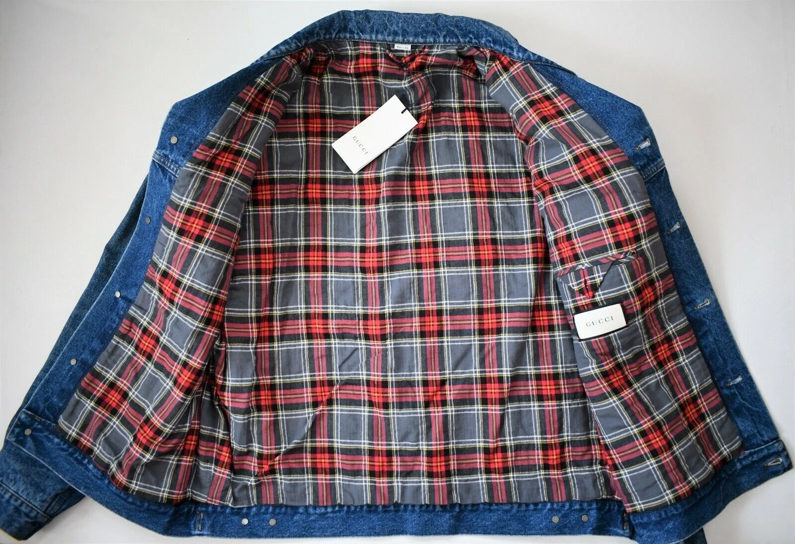 Veste Jeans GUCCI Taille 50 EUR L LARGE Blouson NEUF *1800 EUR* Jacket Denim