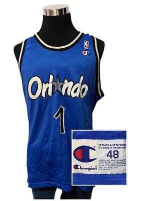 90’s Champion Orlando Magic Hardaway Champion VTG 90's Penny Hardaway Orlando Magic Basketball Jersey