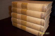 1918 Book Set of 5 Business Man's Commercial Law Library see topics