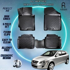 Custom Car Floor Mats Fits Kia Ceed 2006-2012 Tpe Rubber All Weather 3d Liners Custom Car Floor Mats Fits Kia Ceed 2006-2012 Tpe Rubber All Weather 3d Liners