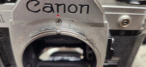 Vintage Canon AE-1 Kamera 35mm ungetestet gebraucht sehr schön - Bild 5 von 14