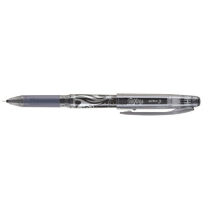 31573 Pilot FriXion Point Erasable Gel Pen, 0.5mm Needle, Black Ink, Pack of 1