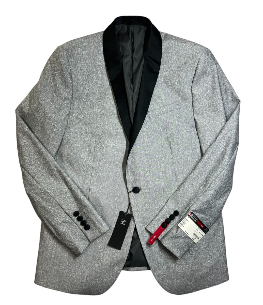 JF J Ferrar Suit Tuxedo Coat Jacket Slim Fit Single Breasted