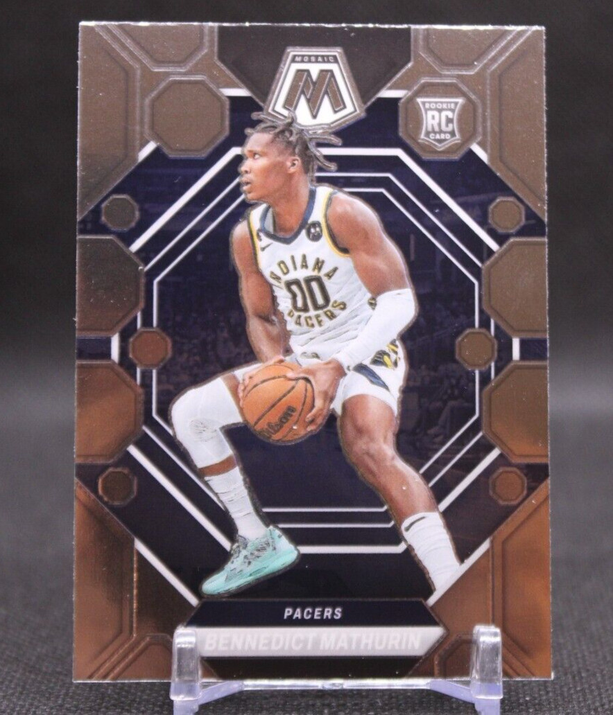 2022-23 Mosaic Bennedict Mathurin Silver Prizm Rookie RC #210 Pacers