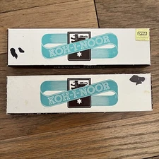 Vintage Koh-I-Noor Drawing Pencils In Original Boxes 1500/H - 23 Unsharpened