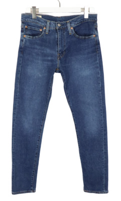 Levi's 512 Premium Big E Jeans Herren W31/L32 Slim Konisch Reißverschluss Fly