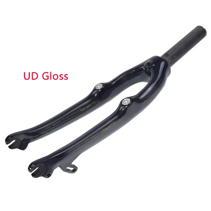 Bicicleta Plegable UD Completa Fibra de Carbono Horquilla Delantera V/C Freno 20er 406/451 Horquilla Dura Foto 3 de 4