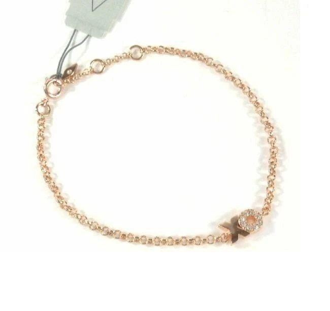 FOSSIL ROSE GOLD TONE HUGS KISSES