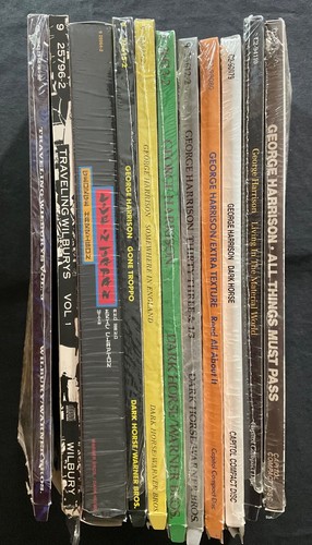 11 George Harrison - The Beatles - CD Longboxes - Empty -VG! - Picture 15 of 15