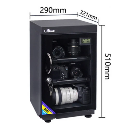 40L 220V Digital Electronic Glass Door Dry Cabinet Box Camera Lens Dehumidify - Picture 4 of 12