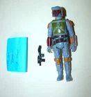 Star Wars Vintage Kenner BOBA FETT TAIWAN RARE COO w blaster  ESB    322