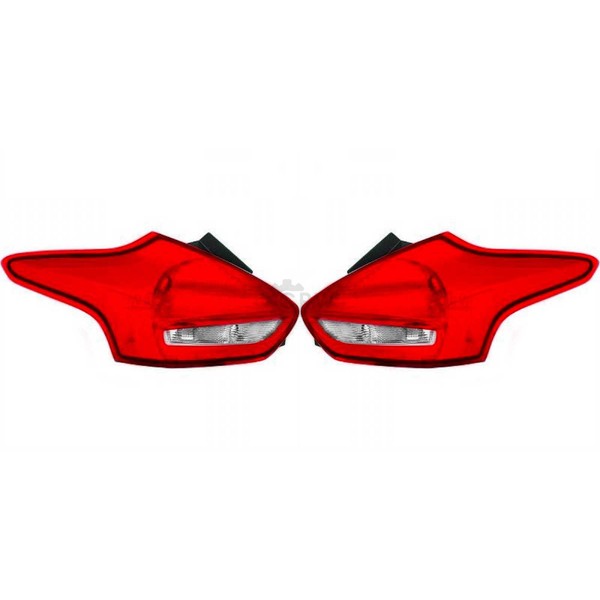 LED RüCkleuchte Heckleuchte Set Links Und Rechts FüR Ford Focus III Bj. 15->>-image