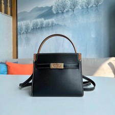 Lee Radziwill Mini Double layered Handbag Black Gift for Her