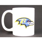 Baltimore Ravens Coffee Cup 11oz Sculpted Ceramic Warm Up Mug NFL Official Merch