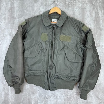 Vintage CWU-45/P Flyers Jacket Mens L Cold Weather Bomber USAF Valley Apparel