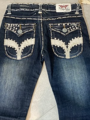 Hammergeile Luxus Jeans 25 32 XXS XS 34 36 Laguna Beach Sunset Beach Straight
