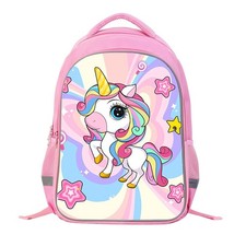 Backpack for Girls 17 Inch Pink Unicorn Backpack for Bookbag for Preschool Ki...