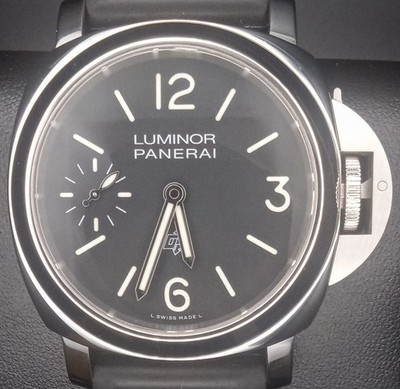 Stunning Panerai Luminor Base Logo Black Dial 44MM Box & Papers PAM01084
