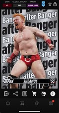 DIGITAL TOPPS WWE SLAM Sheamus CULTURE 25 SR SILVER TAGLINES Read