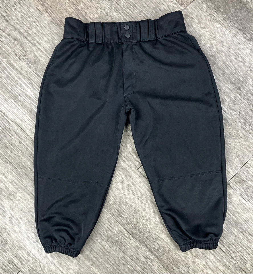 Pantalones de softbol Wilson negros medianos para mujer Foto 2 de 4