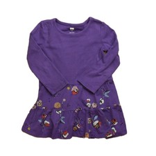 Tea Collection Girls Purple Floral Dress Size 2T Toddler Summer Outfit