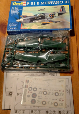 Revell 04133 P-51 B ''Mustang III/ 1.72/ Ungebaut