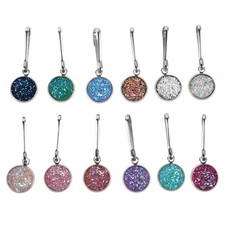 12 Pcs Purse Zipper Charm Easy Clip Pull Fashion Charms Bling Pulls