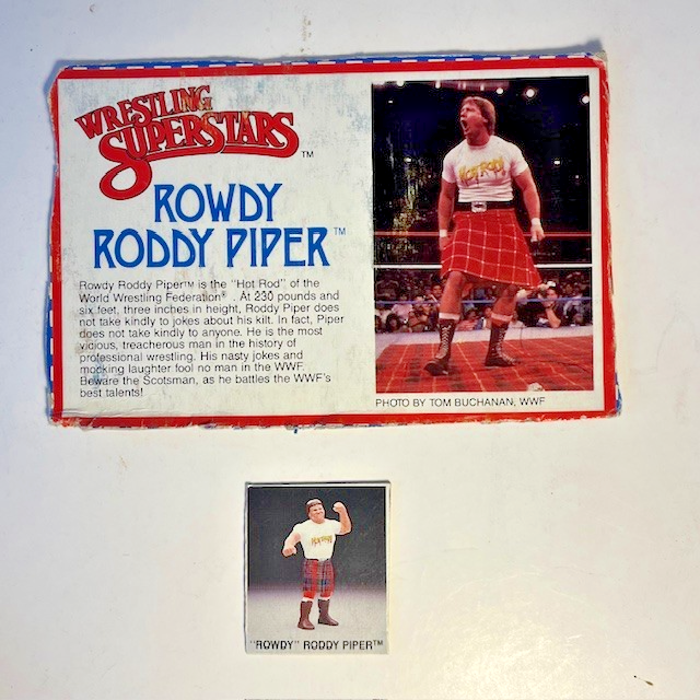 Rowdy Roddy Piper 1984 LJN WWF Wrestling Superstars Figure Kilt