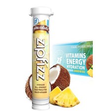 Zipfizz Energy Drink Mix Unisex 30 Tubes Pina Colada NEW B12 Electrolytes
