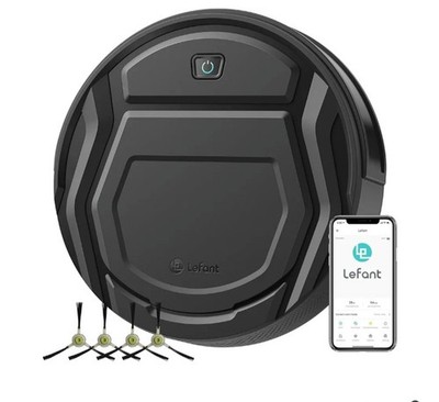 Lefant M210 Robot Vacuum Cleaner, 120-Min Runtime, Compact Design, Powerful...