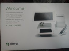 Clover Restaurant POS System Touchscreen Terminal Printer Card Reader