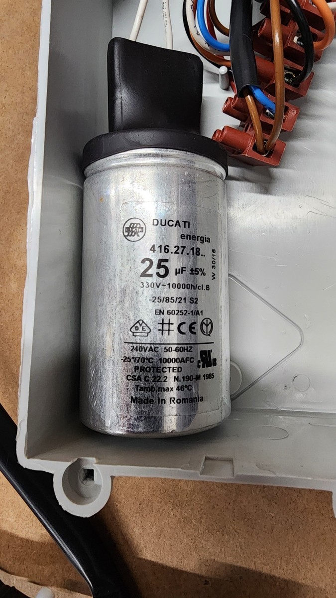 SSベージ NEW GE MONOGRAM Range Hood Capacitor WB27X25903 ZV36SSJ1SS
