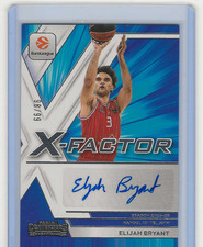 2025 26 Panini Contenders Euroleague X Factor Auto Elijah Bryant #98/99