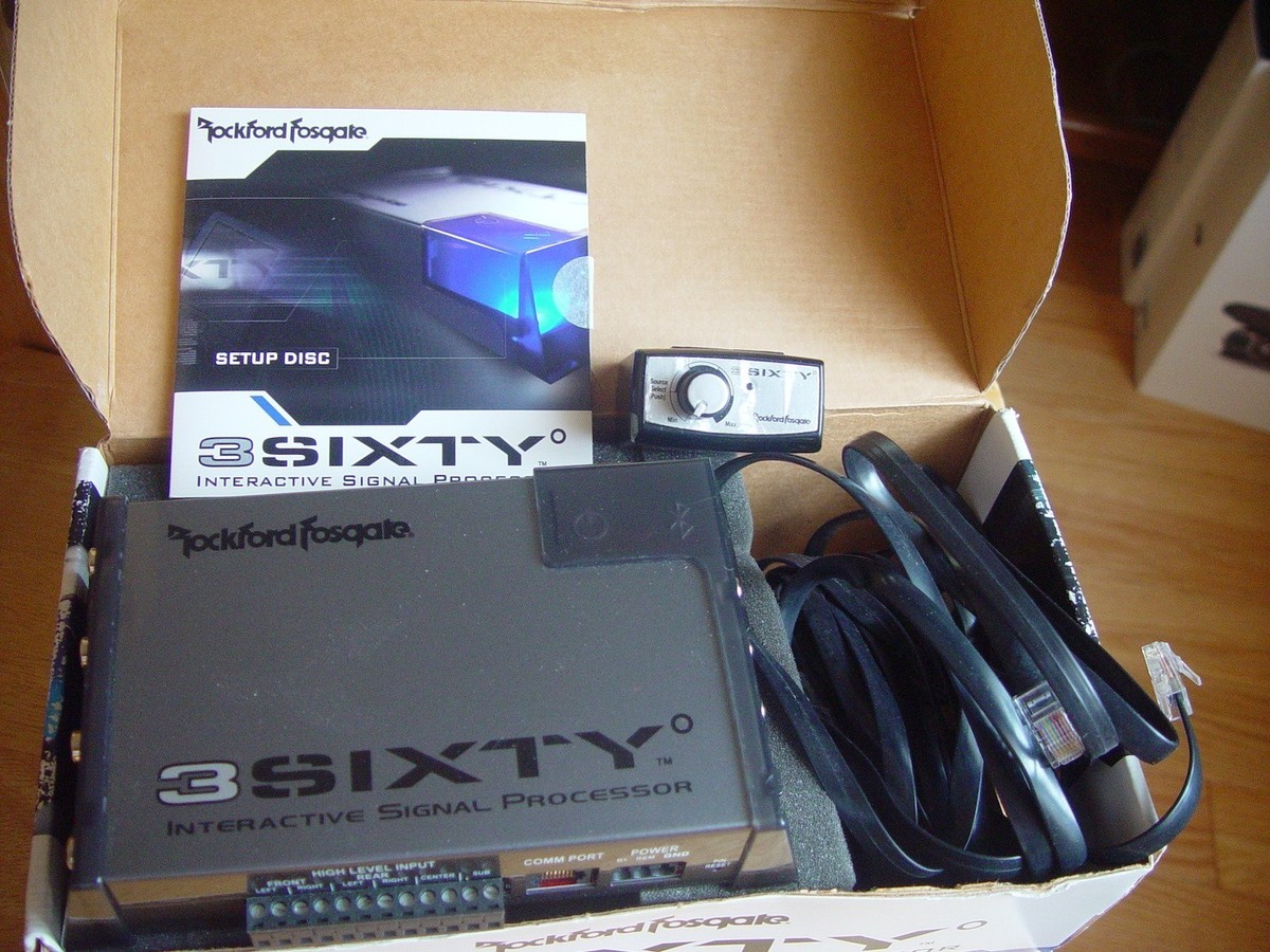 Rockford Fosgate シグナルプロセッサー 3SIXTY.2. Rockford Fosgate 3SIXTY.2 Interactive Signal Processor - 2