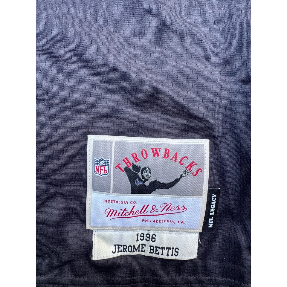 Camiseta deportiva retro Mitchell & Ness Jerome Bettis Pittsburgh Steelers 1996 talla 48 Foto 4 de 4