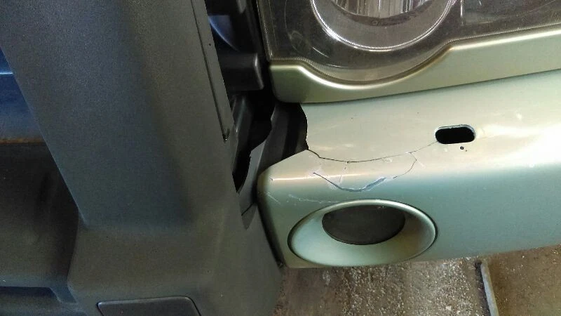 00-04 Land Rover Discovery radiador secundario inyección de aire 4,6 litros Foto 3 de 4