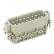 HARTING Han 16A Male Insert Screw Terminal 16 PE 09200162613 Heavy Duty