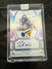 2023 Panini Flawless - Puka Nacua Rookie Gems Signatures 💎 Diamond /10 - RC