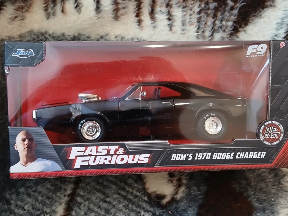 Jada Fast & Furious 1:24 Dom’s Dodge Charger 1970 R /T in ovp - Bild 1 von 1