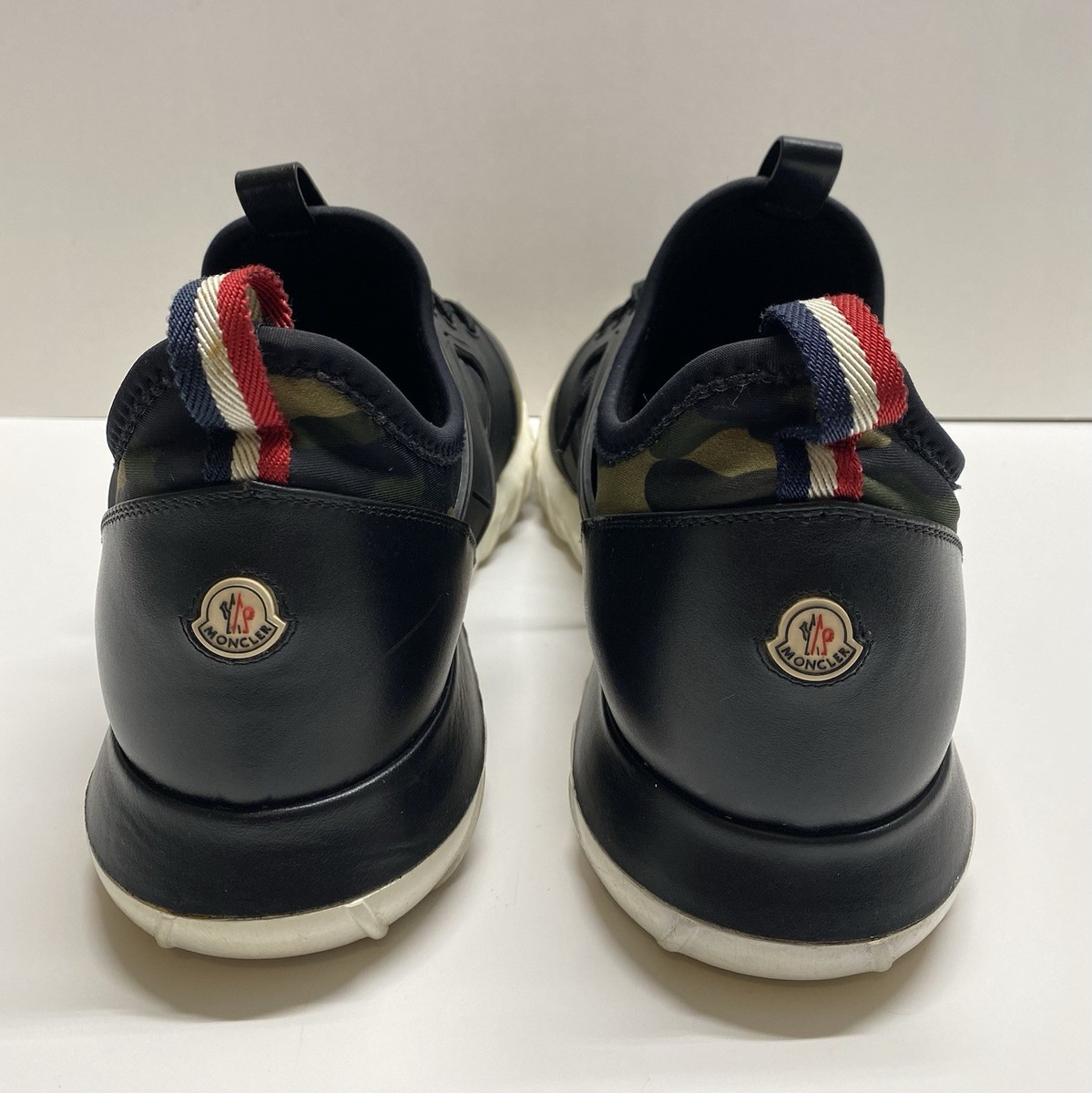 Moncler Emilien Camo Shoes Sneakers Men's Size 11 View 4