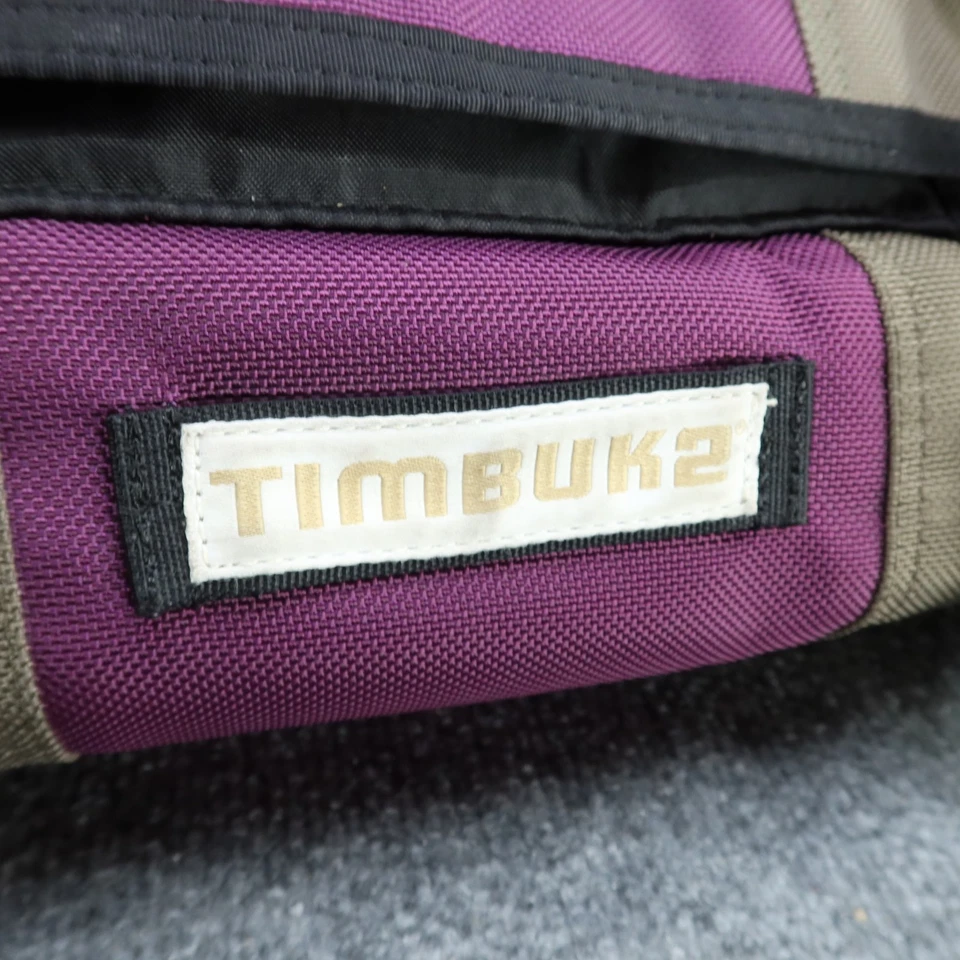 TIMBUK2 Bolso Bandolera Mensajero de Hombro Pequeño Púrpura Laptop Llevar Trabajo Escuela Foto 3 de 4