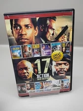 17 Action Movie Pack 4 DVDs Norris, Bronson, Denzel Value Collection Mint